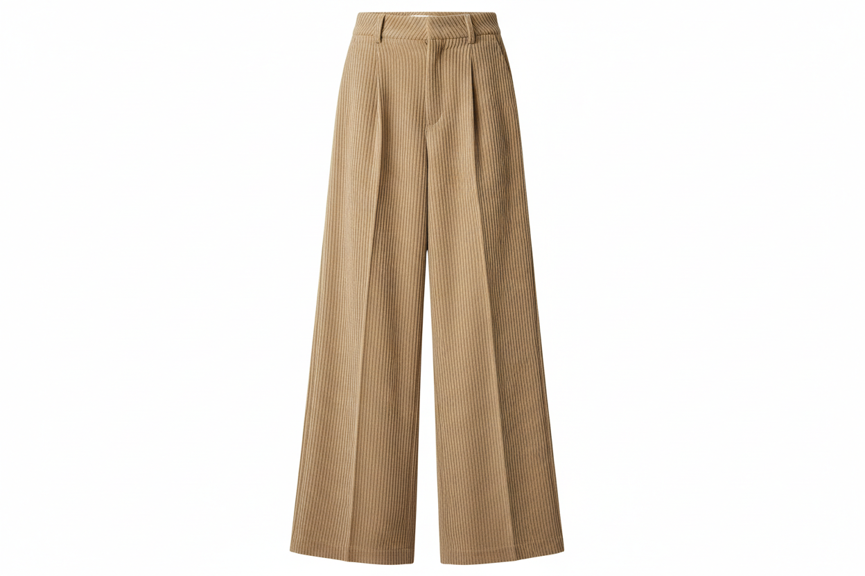 pantalon de pana ancho